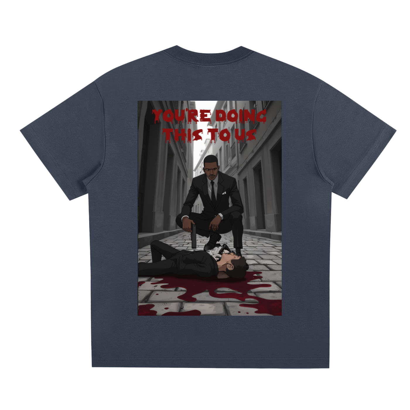 WHITE PRIVILEGE SET T-SHIRT