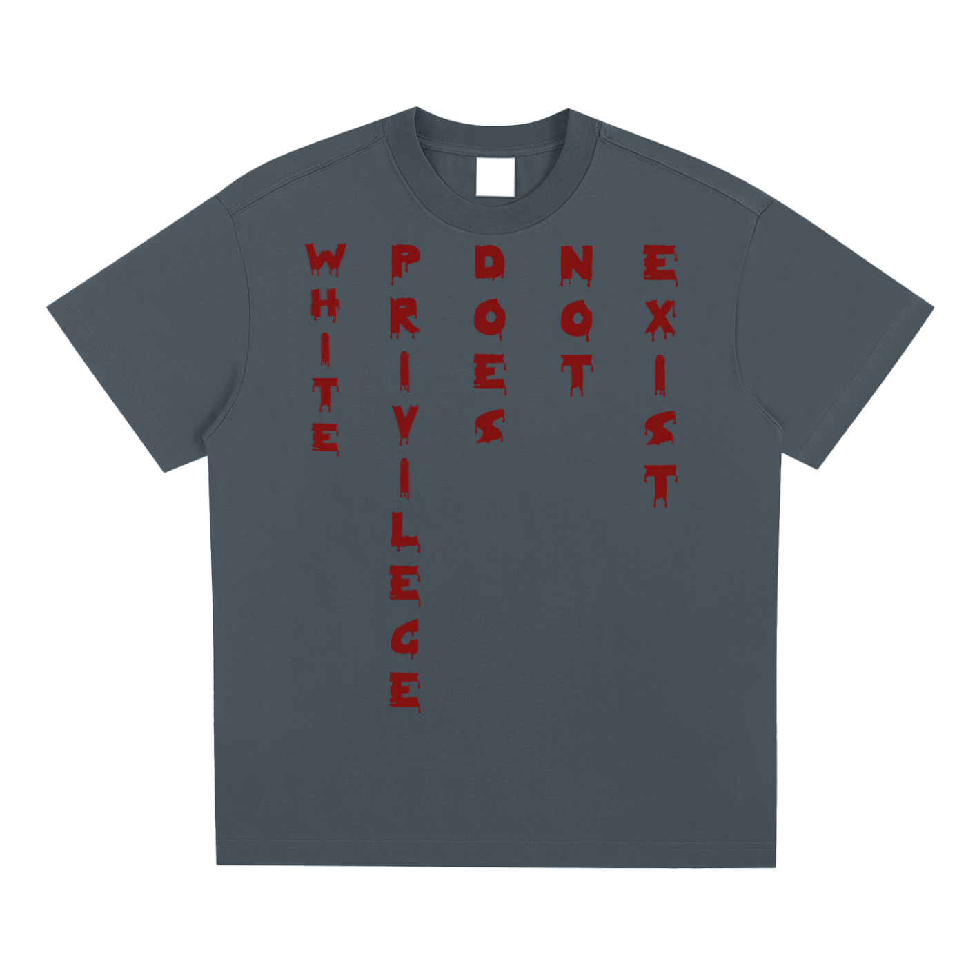 WHITE PRIVILEGE SET T-SHIRT