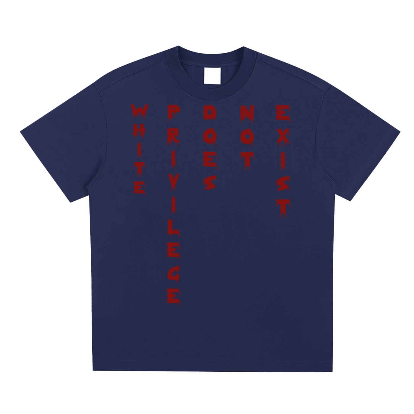 WHITE PRIVILEGE SET T-SHIRT