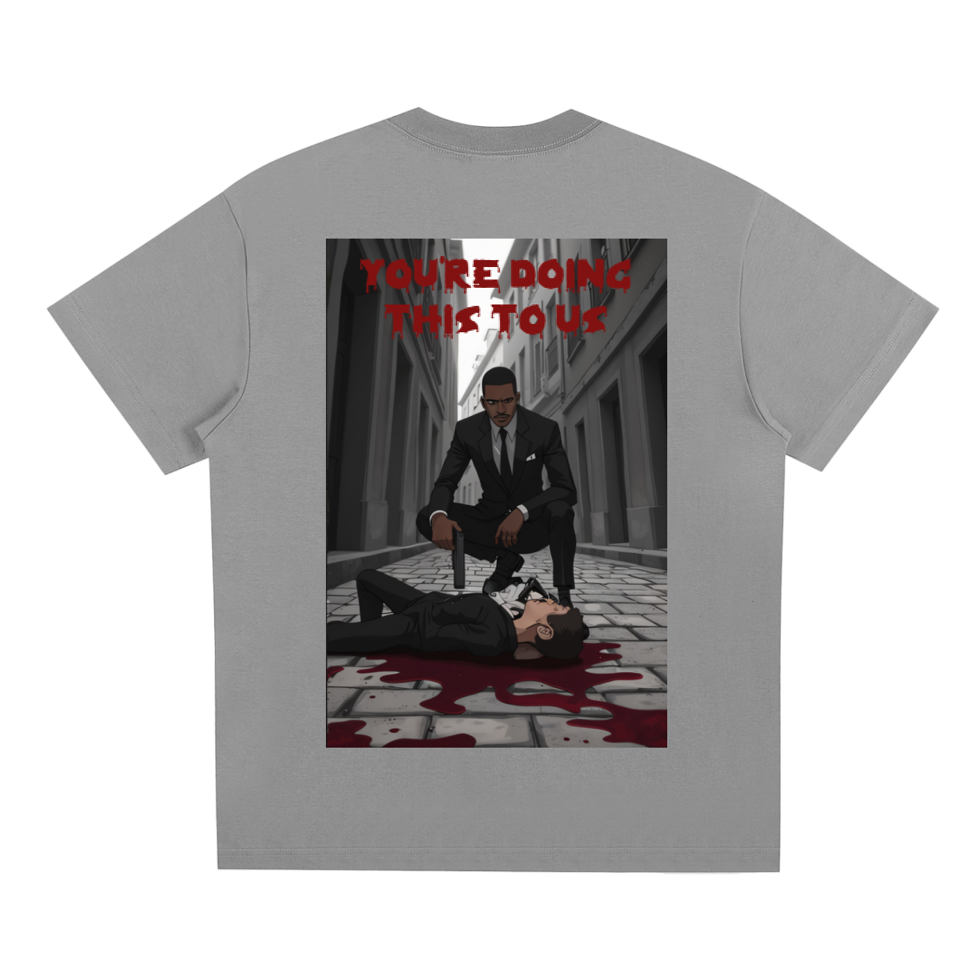 WHITE PRIVILEGE SET T-SHIRT