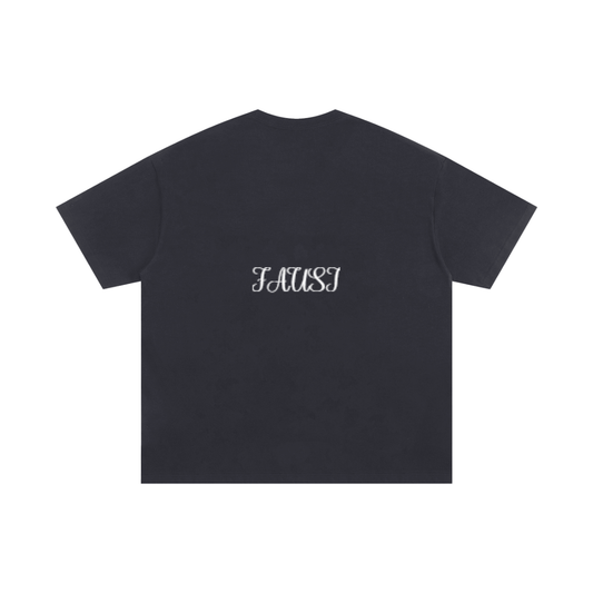 Oversized T-shirt Misogyny Rocks (BLACK)