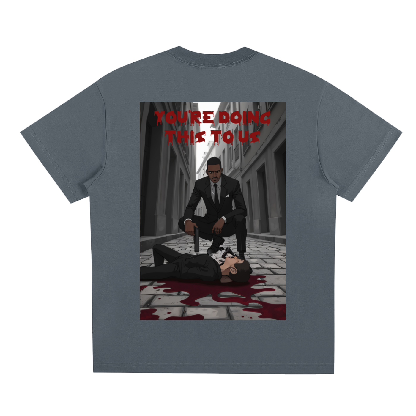 WHITE PRIVILEGE SET T-SHIRT